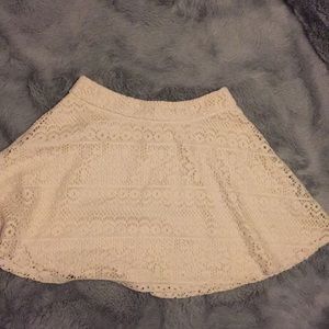 Lace skater skirt